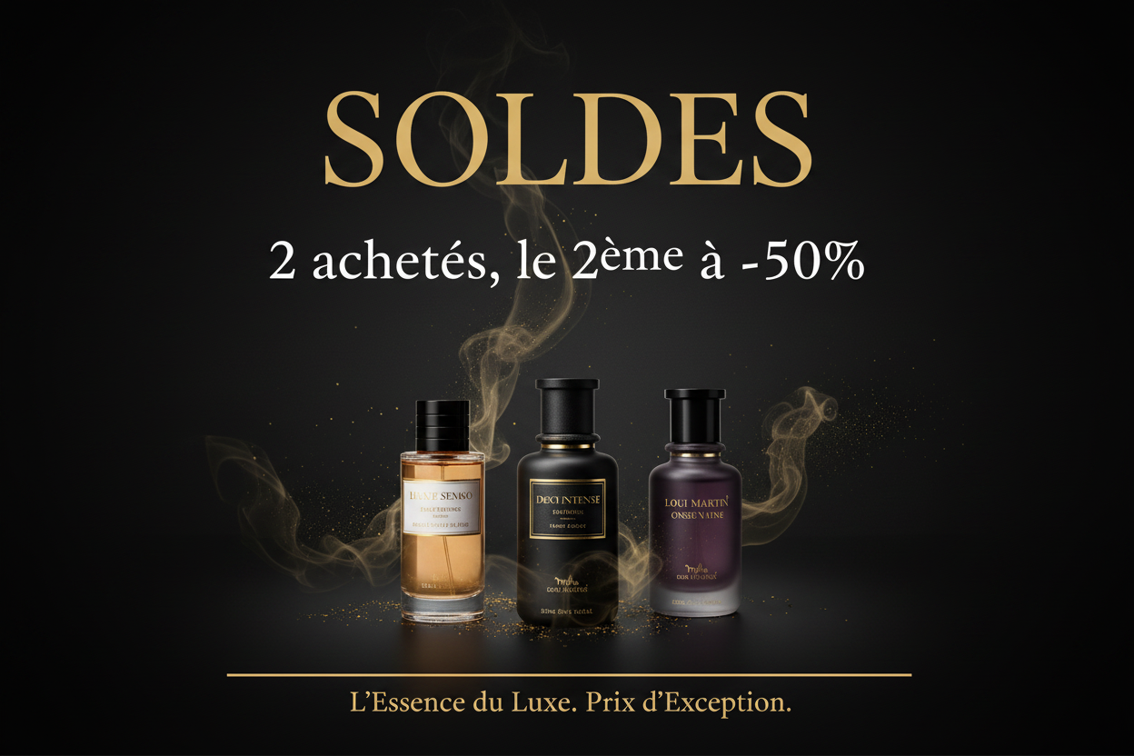Bannière Soldes 2 achetés -50%